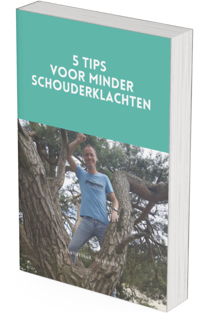 Gratis e-Book met 5 tips om schouderklachten te verminderen